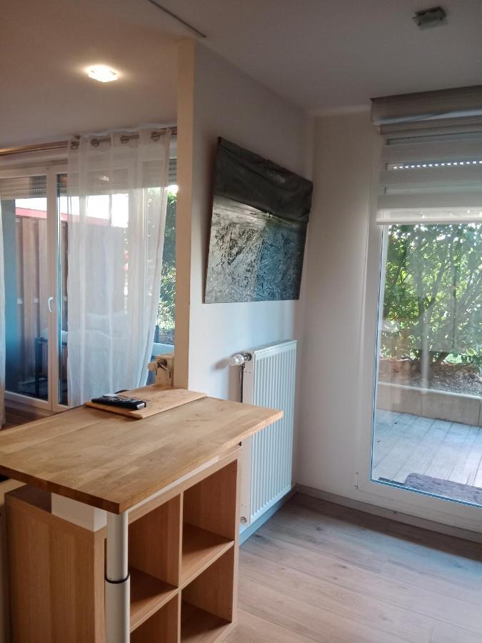 Tres bel appartement rez de jardin appart de 53m2. Pfastatt Buitenkant foto